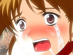 A Young Girl In A Hentai Video Who Is Restrained And Continuously Penetrated Until She Experiences Involuntary Urination