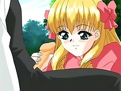 Hentai Man Rips Open His Lovers Shirt And Sucks On Her Soft Breasts As She Rides His Cock