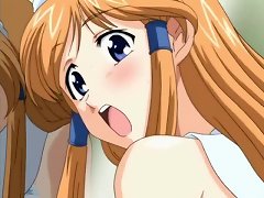 Graphic Anime With A Busty Girl Receiving Semen